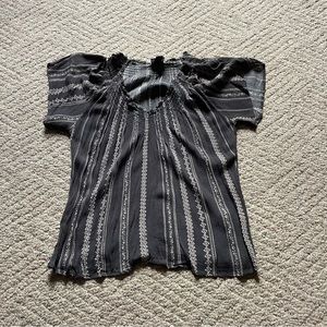 Daytrip Off The Shoulder Gauze Top